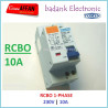 RCBO AC C10 10A 230V 1PN Residual Current Operated Circuit Breaker